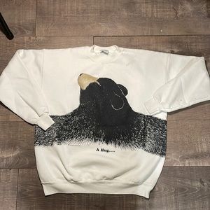 Vintage 90s Bear Hugs all around print